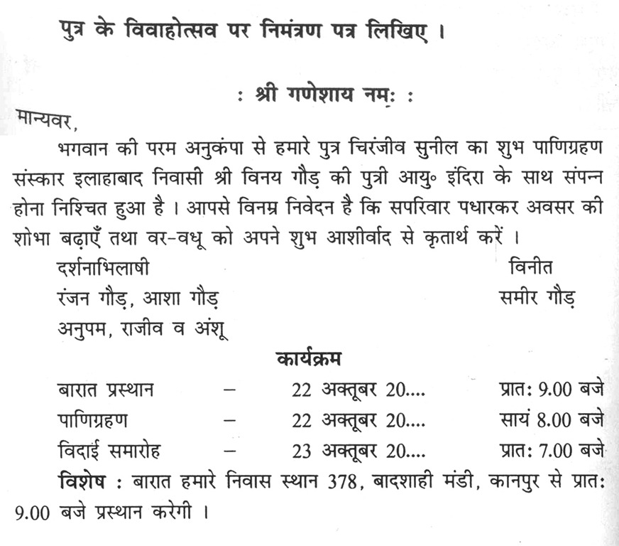 Birthday Invitation Letter to Friends
