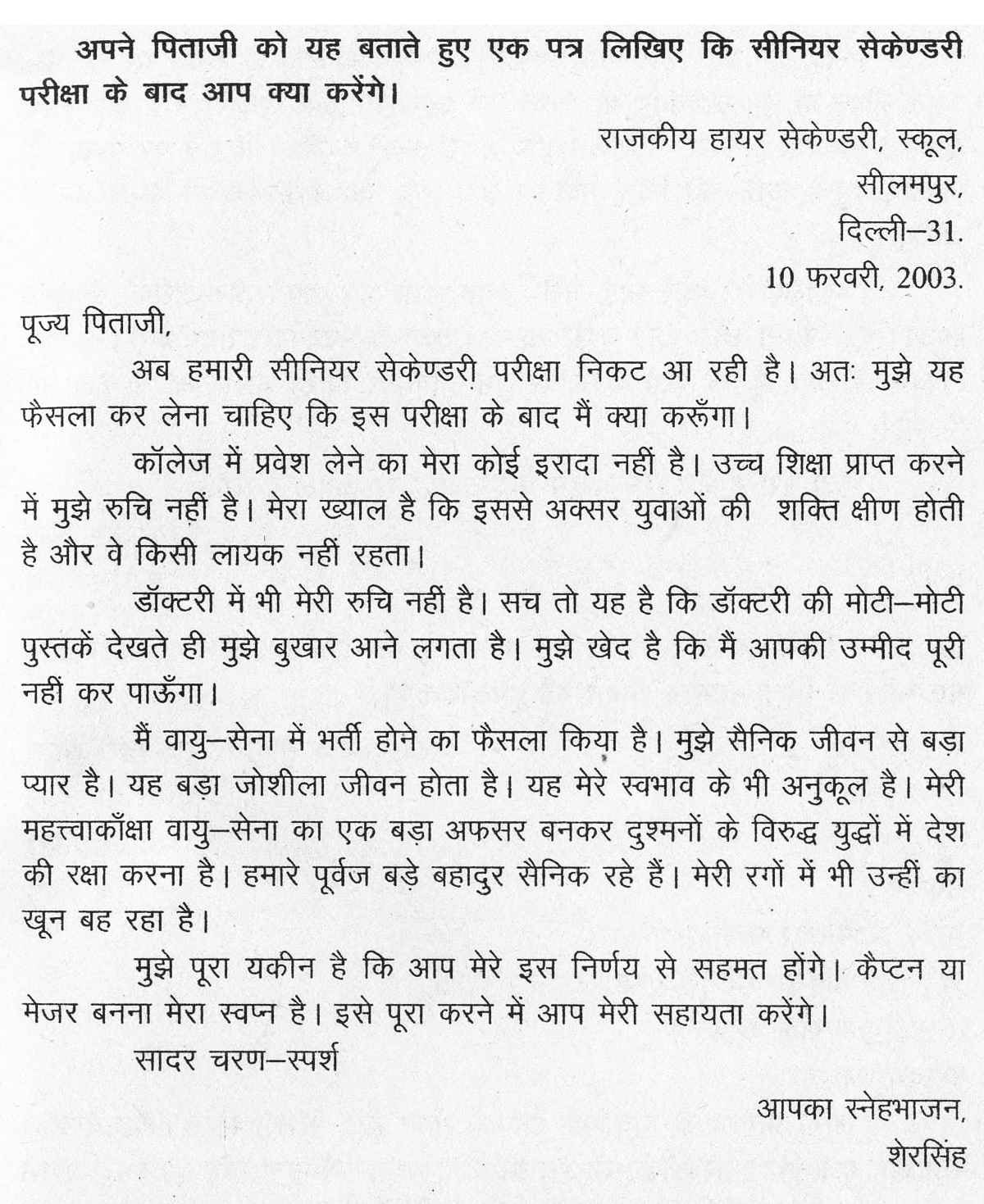 What is your future plan essay